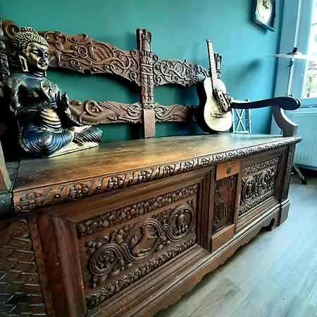 *ferienwohnung Kunsthaus Apartamento Krummhörn